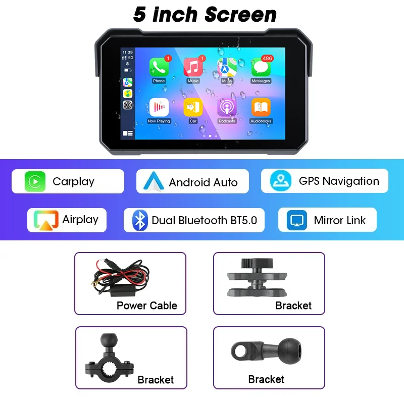 GPS Moto con CarPlay y Android Auto - Image 7