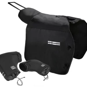 Cubrepiernas KEMITOUR para Scooter – Protector de Rodillas, Manta Invernal Impermeable y Cortaviento para Honda/Vespa