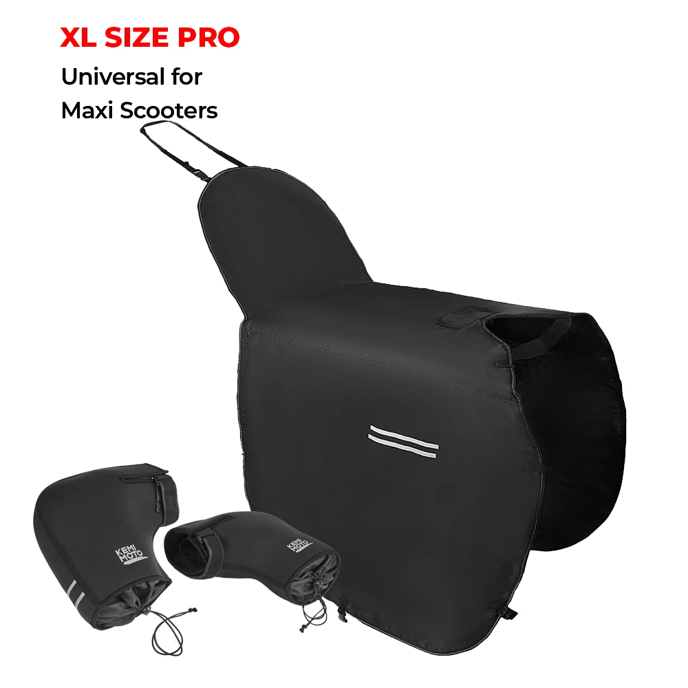 Cubrepiernas KEMITOUR para Scooter – Protector de Rodillas, Manta Invernal Impermeable y Cortaviento para Honda/Vespa - Image 12