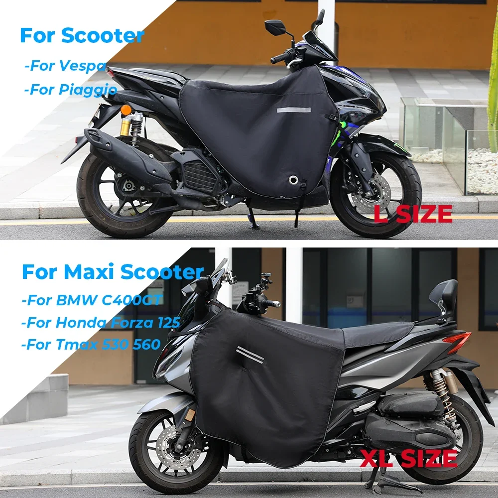 Cubrepiernas KEMITOUR para Scooter – Protector de Rodillas, Manta Invernal Impermeable y Cortaviento para Honda/Vespa - Image 4