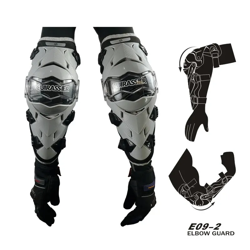 Protección de codos CUIRASSIER para motocicleta - Image 11