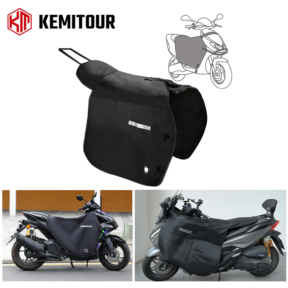 Cubrepiernas KEMITOUR para Scooter – Protector de Rodillas, Manta Invernal Impermeable y Cortaviento para Honda/Vespa - Image 2