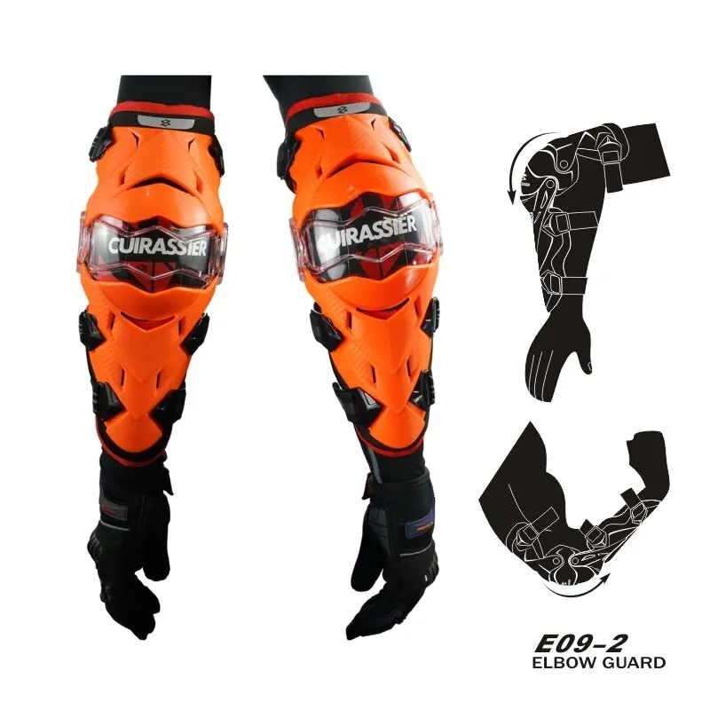 Protección de codos CUIRASSIER para motocicleta - Image 12
