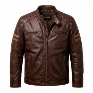 Chaqueta de cuero Moore